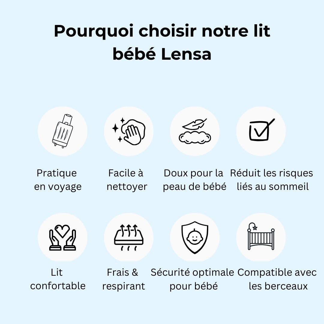 Lensa™ – Le lit bébé ultime
